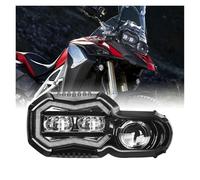 Hgkqbomb Para F800R F800GS F700GS F650GS 110W E24 Conjunto De Faro Proyector LED Aprobado DRL Angel Eye Luz De Circulación Diurna Faro Motocicleta Faro Delantero