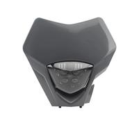 Hgkqbomb Para Gas Para Gas EC 250 300 250F 350F Para EX300 250F 350F 450F Para MC 250F 450 Accesorios Motocross Pit Dirt Bike Faro Motocicleta LED Faro Motocicleta Faro Delantero(Grey)
