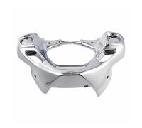 Hgkqbomb Para Goldwing Para GL1800 2001 2002 2003 2004 2005 2006 2007 2008 2009 2010 2011 Motocicleta ABS Cubierta Motor Delantero Carenado Sin Pintar/Cromado Faro Motocicleta Faro Delantero(Cromo)