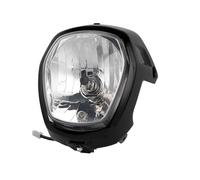 Hgkqbomb Para NAVI Para NVA110B Para NAVI 110 2017 2018 2019 2020 2021 33110-k74-a01 Luz Roja Motocicleta Conjunto Faros Delanteros Carenado Faro Motocicleta Faro Delantero(Black Halogen)