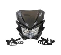 Hgkqbomb Para Para Klx250 Para KLX 150 450 Placa De Faro De Motocicleta Motocross Faro Universal Accesorios Faros Motocicleta Tierra Para Enduro Faro Motocicleta Faro Delantero(Negro)