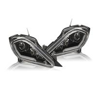 Hgkqbomb Para Raptor 700R 700 Para YFZ450 Para YFZ450R Faros Delanteros LED Motocicleta DRL Luces Señal Giro Para YFZ450X Para Wolverine 450 350 (2006-2025) Faro Motocicleta Faro Delantero(Black B)