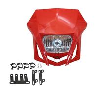 Hgkqbomb Para SUZUKI Para DRZ Para RMZ Para RM 85 125 250 Placa De Faro De Motocicleta Para Accesorios De Motocross Para Enduro Dirt Bike Faro Delantero Faro Motocicleta Faro Delantero(Rojo)