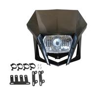 Hgkqbomb Para SUZUKI Para DRZ Para RMZ Para RM 85 125 250 Placa De Faro De Motocicleta Para Accesorios De Motocross Para Enduro Dirt Bike Faro Delantero Faro Motocicleta Faro Delantero(Negro)