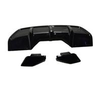 Hgkqbomb para X6 F16 para M50d para XDrive 35i 50i 30d 40d Sport 2014-2019 para Difusor De Parachoques Trasero Divisores Spoiler Labio Difusor Parachoques Trasero Carrocería Alerón(Glossy Black)