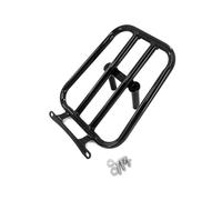 Hgkqbomb Portaequipajes Trasero Motocicleta para Lambretta para G350, Todos Los Años, Soporte De Placa Carga Motocicleta Soporte Extensor Trasera(B-Black)