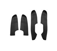 HGMGFYCX 4 Fundas Protectoras De Cuero Para Reposabrazos De Puerta Interior De Coche, Para Nissan Para X-Trail Y Para Rogue 2014, 2015, 2016, 2017 Y 2018(Black)