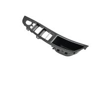 HGMGFYCX Caja De Almacenamiento Panel Interior Puerta Del Conductor, Marco Del Interruptor De Botones, Para Serie 5 F10, F11 Y F18.(Fibra de carbon)