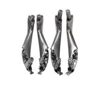 HGMGFYCX Embellecedor Fibra Carbono Manija Puerta Interior Coche Para Serie 5 M5 G30 G31 F90 2017-2022 LHD RHD, Izquierda Y Derecha 51417438523(Carbon 4pcs)