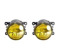 HGMGFYCX Faros Antiniebla DRL 6000LM H11 Para Land Rover Para Freelander 2 LR2 FA_ 2006-2014, Conjunto De Faros Antiniebla 30 W Parachoques Delantero LED(JZ Lemon Yellow)