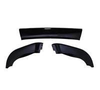 HGMGFYCX Kits Carrocería Alerón Canard para VW para Golf 6 MK6 R R20 2008 2009 2010 2011 2012 2013 Parachoques Delantero Alerón Divisor Difusor Deflector(Gloss Black)