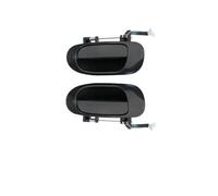 HGMGFYCX para Mitsubishi para Carisma para Space Star 1998 1999 2000 2001 2002 Manija De Puerta Exterior Delantera Trasera Izquierda Derecha Negra Manija de Puerta Exterior(Rear Left and Right)