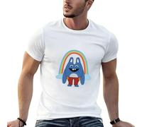 HGmkUNEa I Love You Bingo Bronson Rainbow T-Shirt Funnys White XL