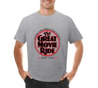 HGmkUNEa The Great Movie Ride 1989-2017 T-Shirt Grey S