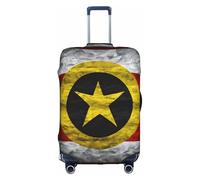 hgnbcsa Maryland Flag 1 - Envoltura de equipaje impresa, piel de maletero antiarañazos, funda de patrón de doble cara, para transporte en aeropuerto, White, M, Maleta