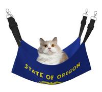 hgnbcsa Oregon State Flag - Cama para siesta y hamaca para ventana, suave y lavable, para gatos de interior, correas ajustables