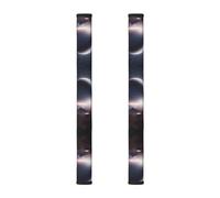 Hgnbcsa Space Planet Magic Tape - Funda para mango de electrodomésticos, refrigerador, microondas, horno, lavavajillas (2 unidades)