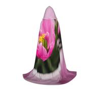 hgnbcsa Spring Is In The Air - Capa con capucha para adolescentes de longitud completa, capa larga de Halloween con capucha, disfraz unisex