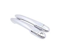 HGNMPGVVTZ Manija Exterior De Puerta Para Renault Para Clio IV MK4 2012-2015 2016 2017 2018 2019 Accesorios Para Coche Embellecedor Cromado De Lujo Para Manija De Puerta Lateral(1 Keyhole No Button)