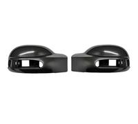 HGNMPGVVTZ Negro Espejo Lateral Tapa Cubierta para Mercedes para Benz para Viano W639 2003-2010 A6398110461 A6398110561 Izquierda Derecha Reemplazar Retrovisor (Pair)