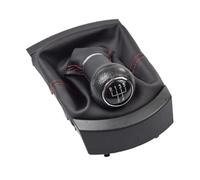 HGNMPGVVTZ Para SEAT Para Ibiza 2002 2003 2004-2008 Pomo Palanca Cambios De 5 Velocidades Coche Funda Protectora El Maletero Funda Protectora El Polvo(5 Speed Red Line)