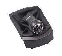 HGNMPGVVTZ Para SEAT Para Ibiza 2002 2003 2004-2008 Pomo Palanca Cambios De 5 Velocidades Coche Funda Protectora El Maletero Funda Protectora El Polvo(5 Speed Black Line)