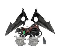 HGNMPGVVTZ Para Toyota Para Corolla Hatchback 2019, 2020, 2021 Y 2022 Luz Antiniebla LED Parachoques Delantero Cableado Interruptor Cubierta Faros Antiniebla(Yellow fog set)