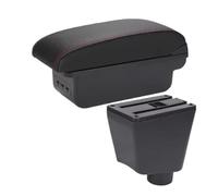 HGNMPGVVTZ Reposabrazos para CocheCaja para R&enault para Clio 4 para Apoyabrazos para R&enault para Clio 3 III IV Apoyabrazos Caja Accesorio Almacenamiento Piezas Dedicado Interior Retrofit B1 Black