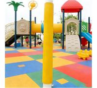 HGOuhK Almohadilla For Poste De Baloncesto Cubiertas de balizas Protectoras y Seguridad for Interiores, fáciles Instalar, for Uso en gimnasios, sótanos Parques Infantiles(4ft/1.2m,DIA6.5/16.5cm)