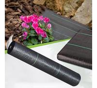 HGOuhK Membrana de malezas Tela del Control de Malas Hierbas de la Tela del Paisaje del geotextil for la Cubierta del Suelo del huerto Tejido de Control de malezas(1.2x60m)
