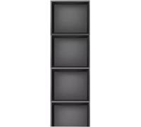 HGOuhK Nicho de Ducha de Acero Inoxidable Gabinete de nicho Acero Inoxidable 304, Estante baño Ducha con Acabados empotrados Metal Doble partición(Nero,120x28cm)