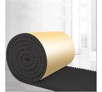 HGOuhK Paneles acústicos Espuma insonorizante con aislamiento acústico, 7 cm de grosor, autoadhesiva, for cajas de huevos, insonorizada, fácil de cortar Espuma acústica(Nero,50m/164.04ft)