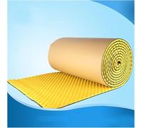 HGOuhK Paneles acústicos Espuma insonorizante de aislamiento acústico de doble espesor de 5 cm, paneles autoadhesivos de insonorización for cine en casa en estudio Espuma acústica(Giallo,15m/49.21ft)