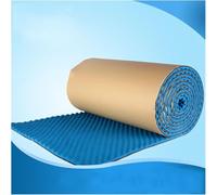 HGOuhK Paneles acústicos Espuma insonorizante de aislamiento acústico de doble espesor de 5 cm, paneles autoadhesivos de insonorización for cine en casa en estudio Espuma acústica(Blu,45m/147.63ft)