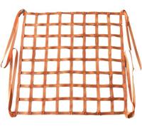 HGOuhK Redes de elevación Red de elevación de seguridad resistente al desgarro que cubre la red colgante de carga de construcción de carga Wharf Eslingas De Red De Elevación De Carga(1.5 X 1.5M/Mesh 1