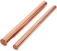 HGOuhK Varilla redonda de cobre puro 300/400 mm longitud (diámetro 32 mm). desnudo for metal Barra redonda de cobre macizo(32 * 300mm)