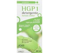 HGP 1 solución limpiadora para lentes de contacto, 1 x 60 ml | Bausch + Lomb - Lentes de contacto rígidas, limpia, elimina proteínas y depósitos de lípidos, incluye soporte para lentillas