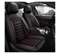 HGPVPKZAZD Asiento Coche Cubierta Funda Asiento Personalizada para Ford para Focus 2 MK1 MK3 para Mondeo MK4 para Fiesta MK7 para Fusion para Kuga para Ranger(Black Red 2 Seat)