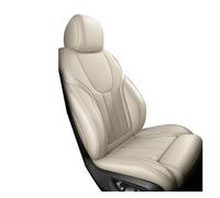 HGPVPKZAZD Asiento Coche Cubierta Funda Asiento Personalizada para Kia para Ceed para Sportage para Rio 4 5 para Stonic para Seltos para Optima(Beige)
