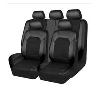 HGPVPKZAZD Asiento Coche Cubierta Funda Protectora Personalizada para Asiento para Dodge para Journey para Caliber para RAM 1500 para Nitro para Challenger(Black)