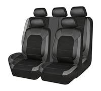 HGPVPKZAZD Asiento Coche Cubierta Funda Protectora Personalizada para Asiento para Dodge para Journey para Caliber para RAM 1500 para Nitro para Challenger(Black Gray)