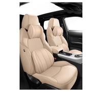 HGPVPKZAZD Asiento Coche Cubierta para Dodge para Viaje para Challenger Accesorios Cubierta Protectora Asiento Todo Incluido Personalizados(Luxury Beige)