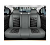 HGPVPKZAZD Asiento Coche Cubierta para Ford para Fiesta MK7 para Fusion para Focus 3 MK3 para Explorer 5 para Ranger para Taurus para Edge Conjunto Personalizado Asiento(Black Gray 1 Set)