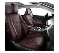 HGPVPKZAZD Asiento Coche Cubierta para Lexus para RX300 para RX350 para RX450 EX UX NX CT Personalizado 5 Asientos Accesorios Coche Fundas Asiento Juego Completo(Coffee)