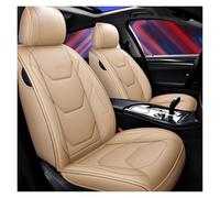 HGPVPKZAZD Asiento Coche Cubierta para Mitsubishi para ASX para Outlander para Lancer para Pajero para Galant para Carisma para Mirage Conjunto Personalizado Asiento(Beige 1set)