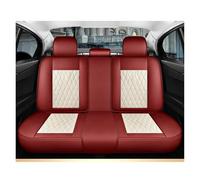 HGPVPKZAZD Asiento Coche Cubierta para Mitsubishi para Pajero para Lancer para Outlander XL 3 para Space para Star para Grandis para Carisma Conjunto Personalizado Asiento(Beige Red 1 Set)