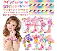 HGRGHH DIY Kit Manualidades de Pulseras Niños, DIY Art Supplies Creativo Regalo Labores, Kit para Hacer Pulseras Niñas, Creativo Kit Manualidades Material, Regalo para Niñas 6 7 8 9 10 11 12