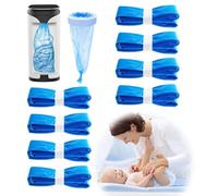 HGRGHH Recambios para Papelera de Pañales, 8PCS Casetes de Recarga, Cubo de Pañales con Película de Repuesto, 4 Capas Engrosadas de 4,5m para Litter Locker y Tommee Tippee y Cubo de Pañales Octagonal