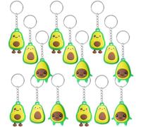 HGSHUO Llaveros Aguacate Regalo Cumpleaños Decoración Llavero 3D Recuerdo de Fiesta Carneval Niño