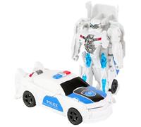 HGSHUO Transformer Juguetes Robot Action Figure Coche de Policía Transformable Juguete Robots de Coche Juguetes Figuras Modelos Regalo
